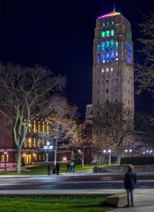 Burton Memorial Tower LED Lighting